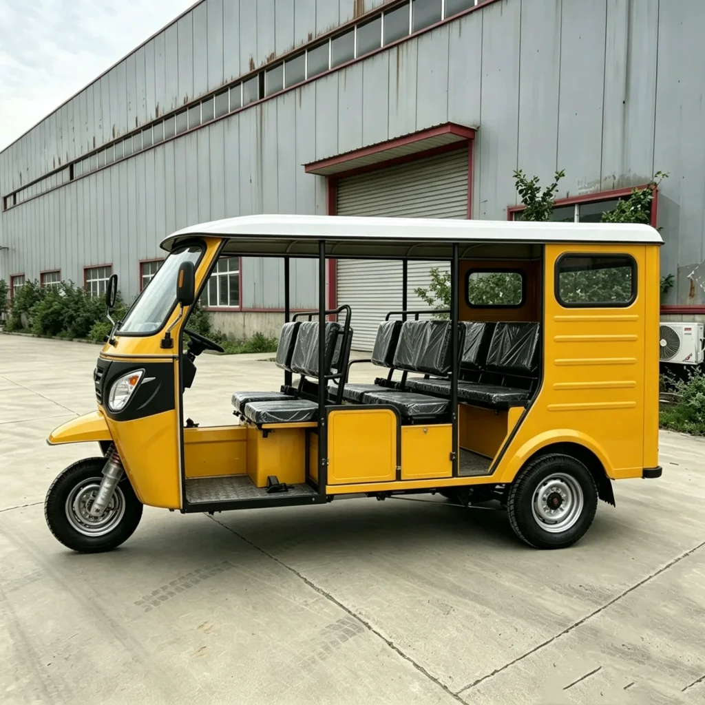 WeldSen Gasoline Triple-Row Seats Passenger Tuk-Tuk