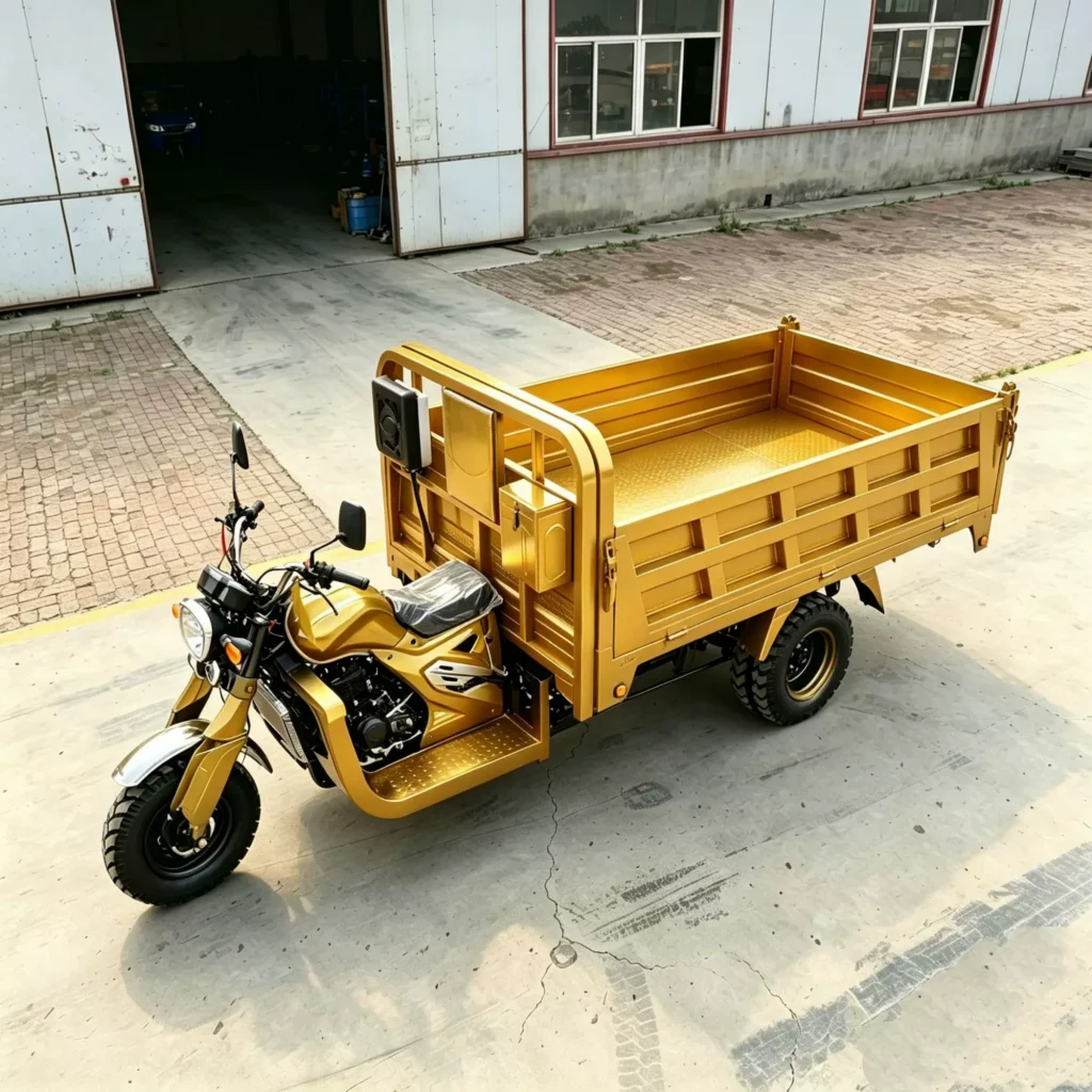 WeldSen Gasoline Heavy-Duty Five-Wheel Cargo Tricycle