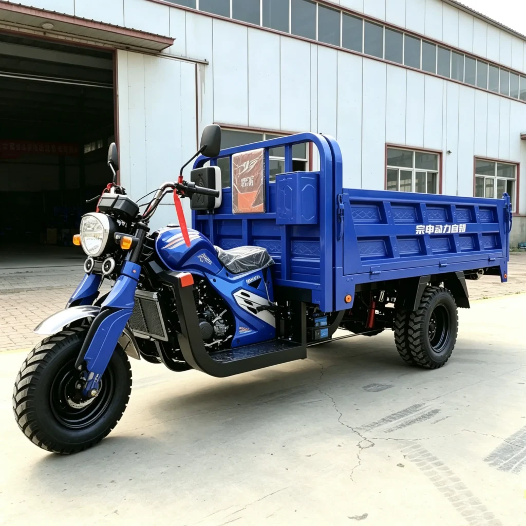WeldSen Gasoline Heavy-Duty Five-Wheel Cargo Tricycle