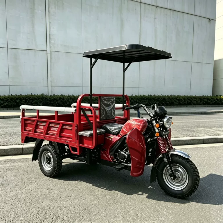 WeldSen Gasoline Self-Dumping Agricultural Cargo Tricycle
