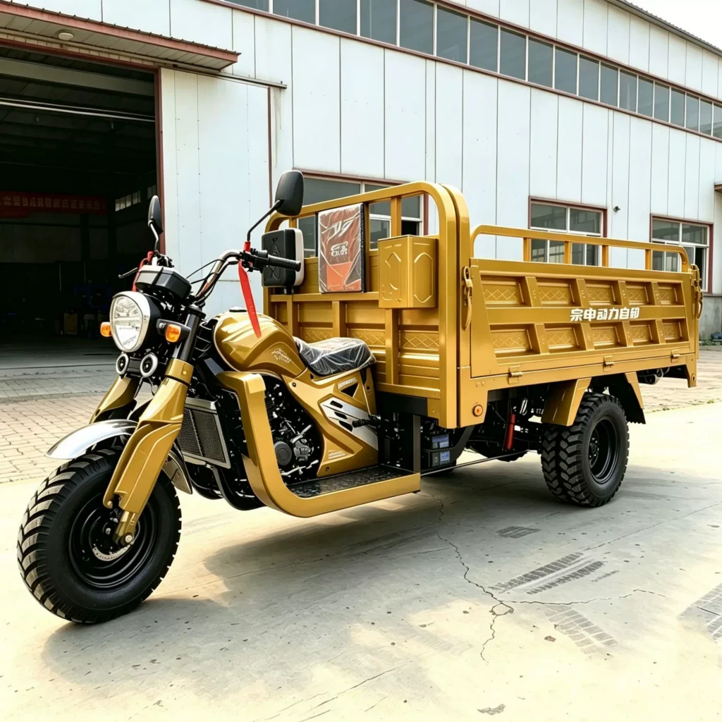 WeldSen Gasoline Five-Wheel Cargo Tricycle