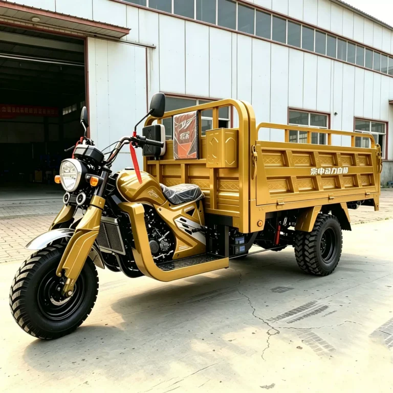 WeldSen Gasoline Five-Wheel Cargo Tricycle