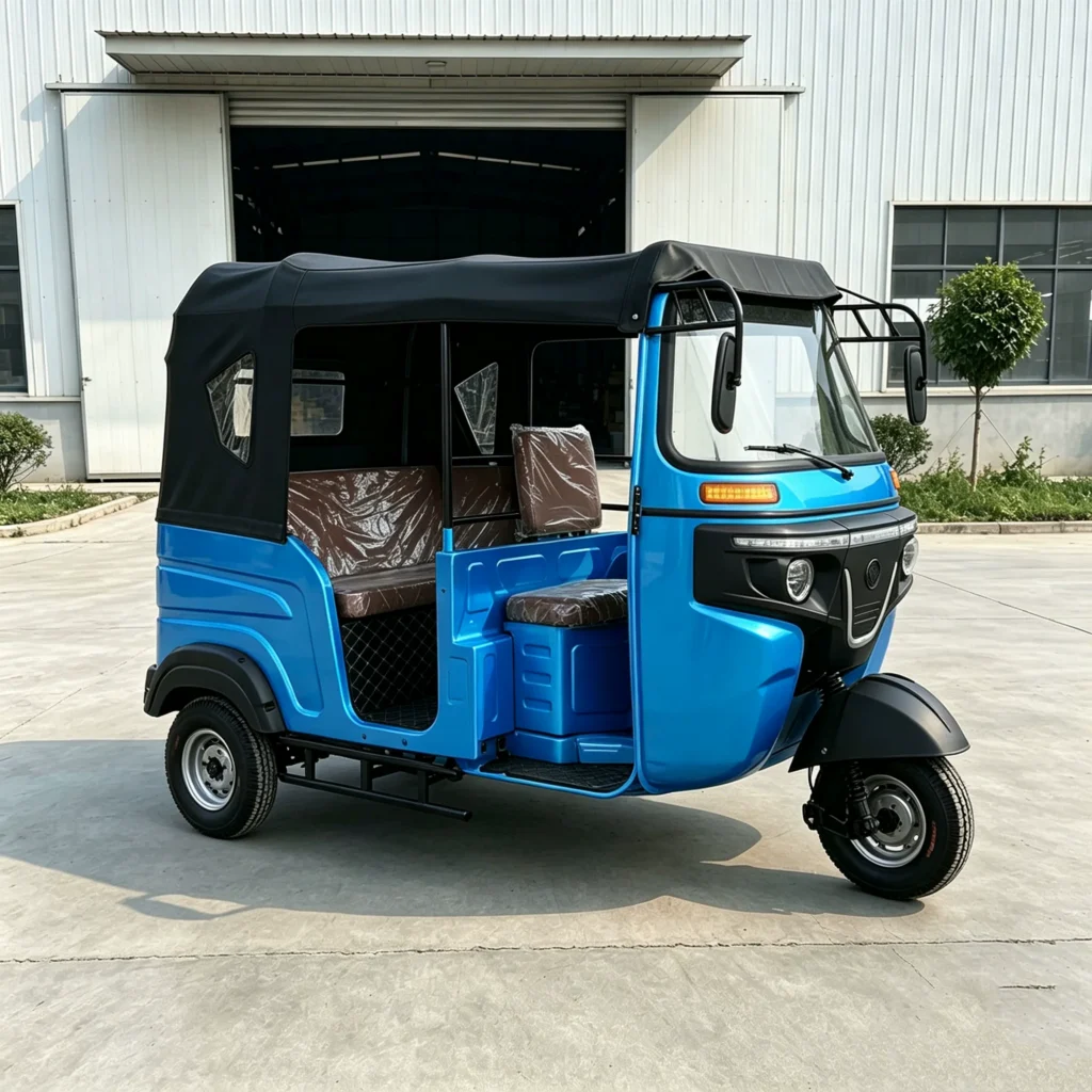 WeldSen Gasoline With Canopy Passenger Tricycle