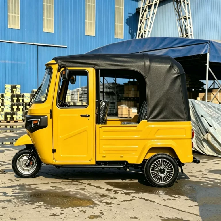 WeldSen Gasoline Large Cargo Box Passenger Tuk-Tuk for Africa