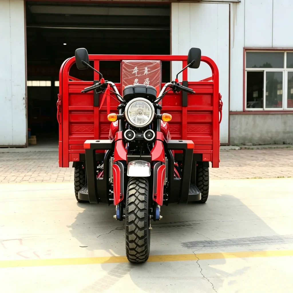 WeldSen Gasoline Five-Wheel Cargo Tricycle for Africa
