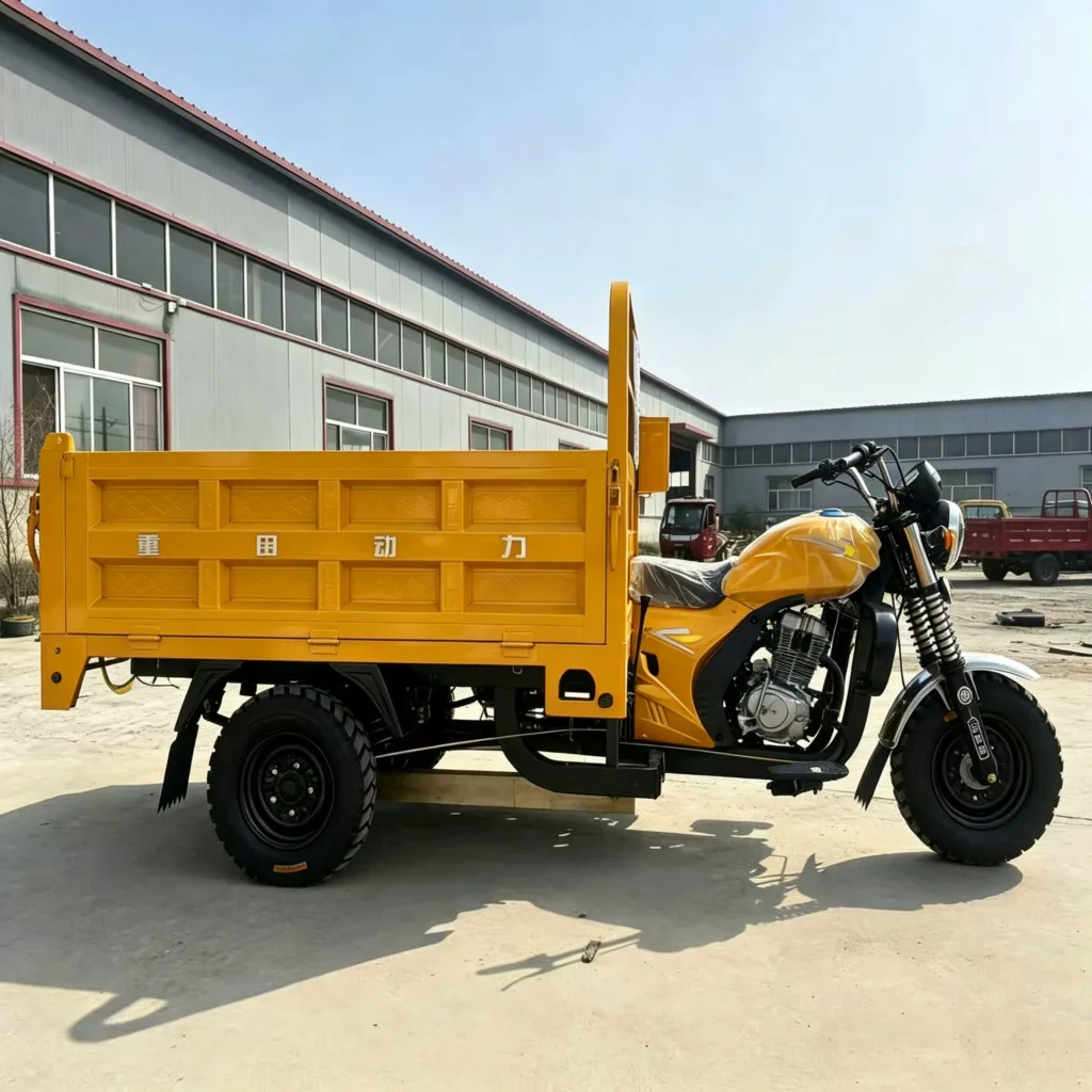WeldSen Gasoline Agricultural Cargo Tricycle for Southeast Asia & Africa