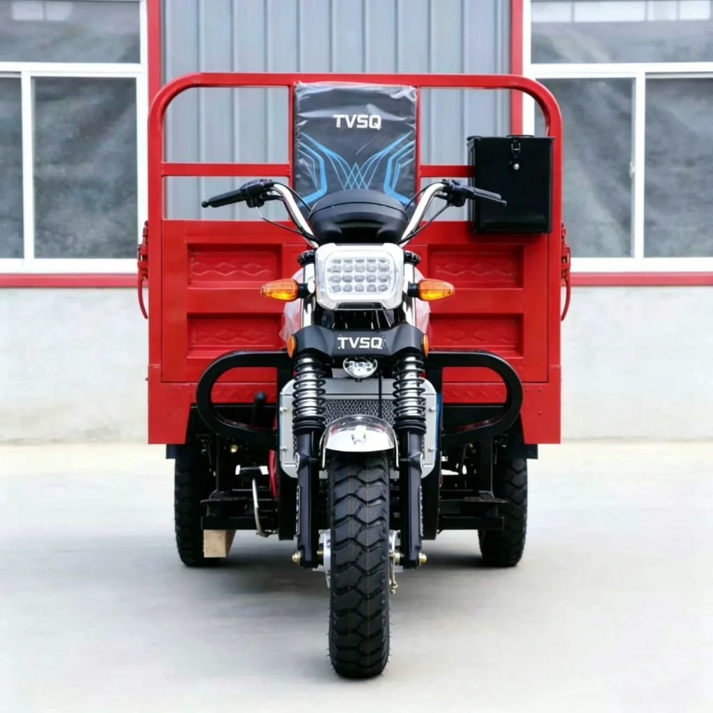 WeldSen Gasoline Self-Dumping Heavy-Duty Agricultural Cargo Tricycle