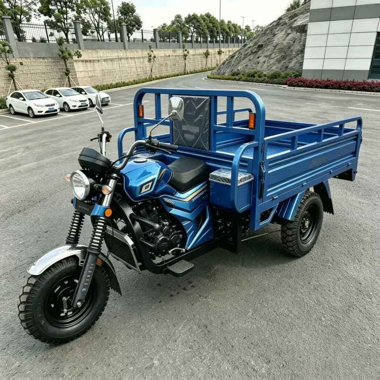 WeldSen Gasoline With Canopy Heavy-Duty Agricultural Cargo Tricycle for Africa