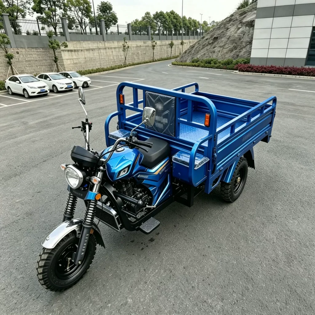 WeldSen Gasoline Heavy-Duty Fuel-Efficient Agricultural Cargo Tricycle for Africa