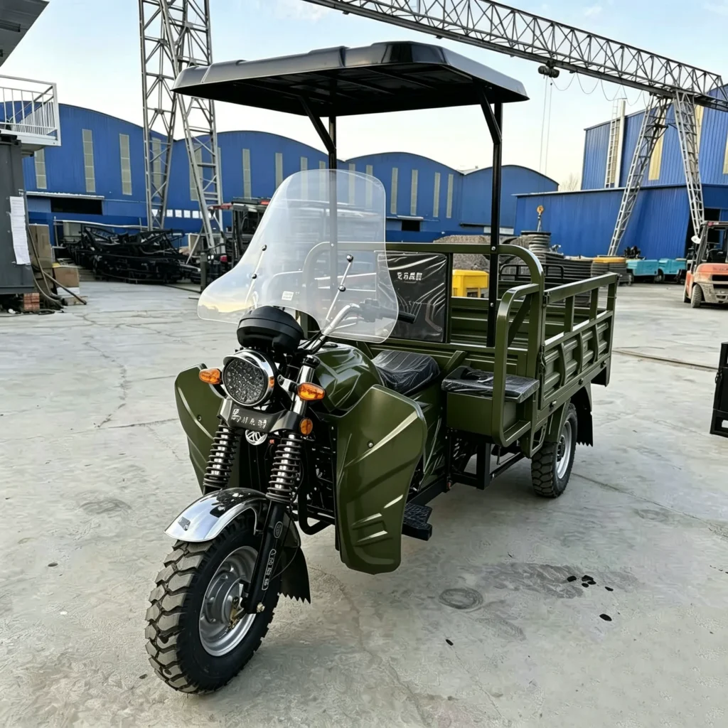 WeldSen Gasoline Heavy-Duty Passenger Tricycle for Africa