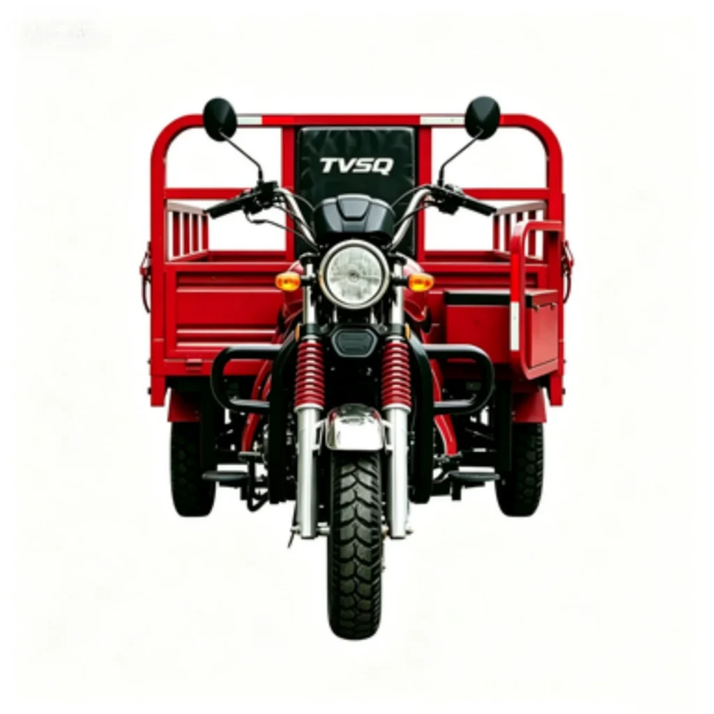 WeldSen Gasoline Off-Road Large Cargo Box Passenger Tricycle