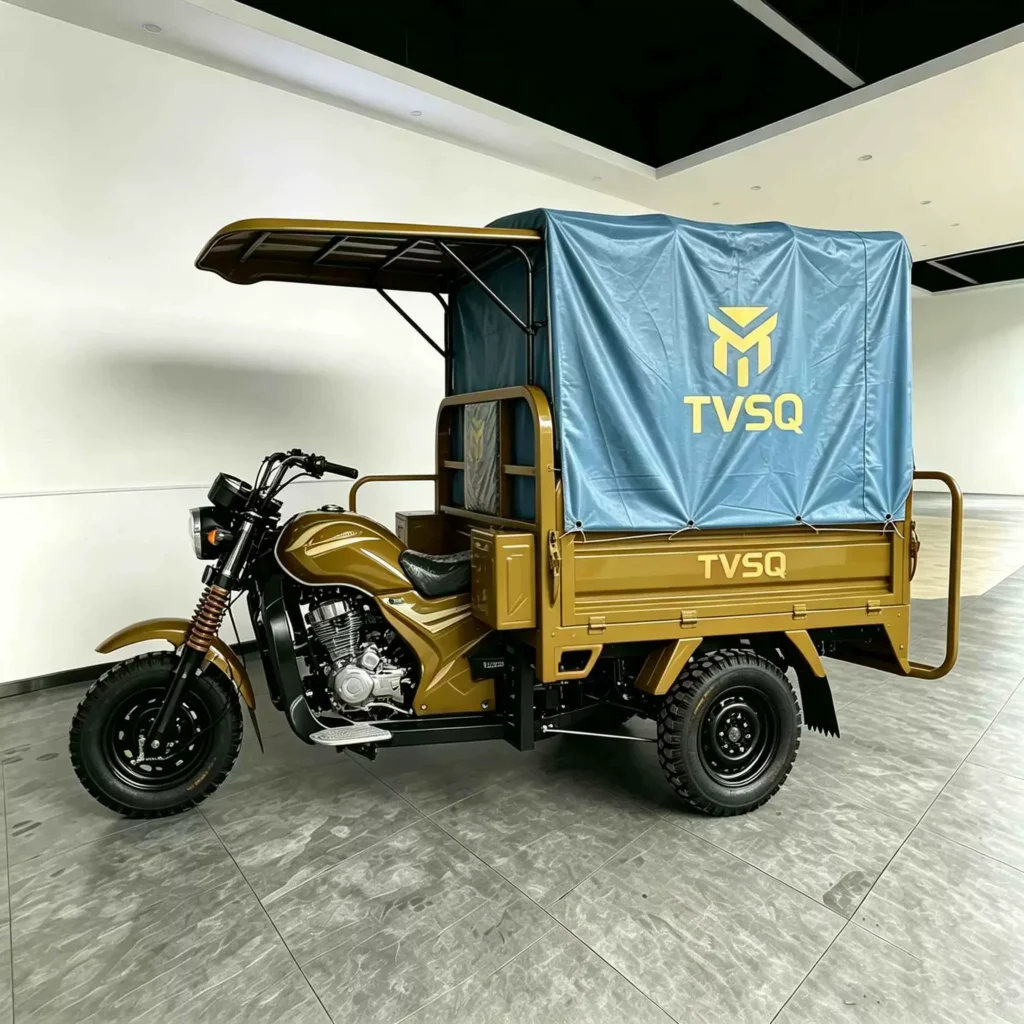 WeldSen Gasoline Reinforced Body Off-Road Agricultural Cargo Tricycle