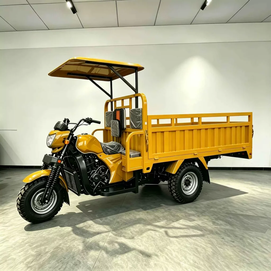 WeldSen Gasoline Fuel-Efficient Agricultural Cargo Tricycle