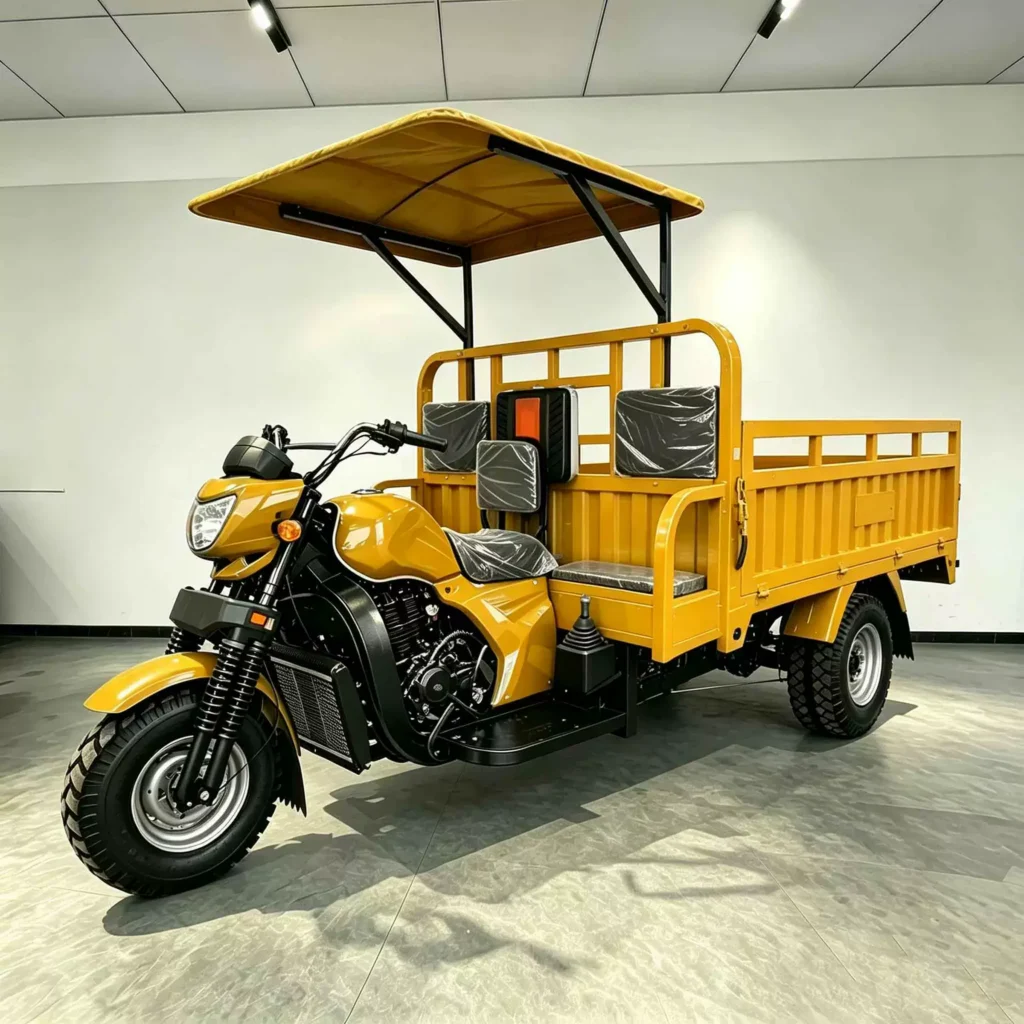 WeldSen Gasoline Cargo Tricycle for Egypt