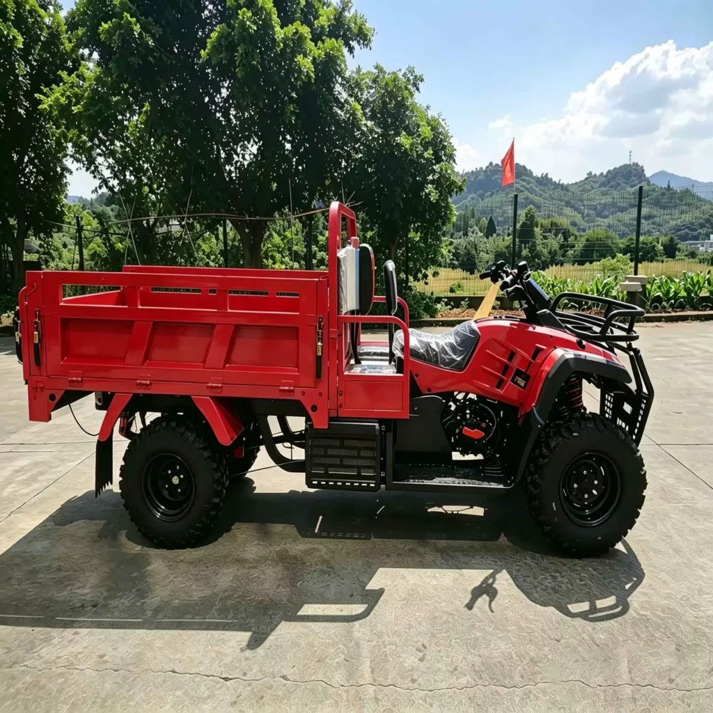 WeldSen Gasoline Self-Dumping Agricultural Cargo Tricycle for Southeast Asia