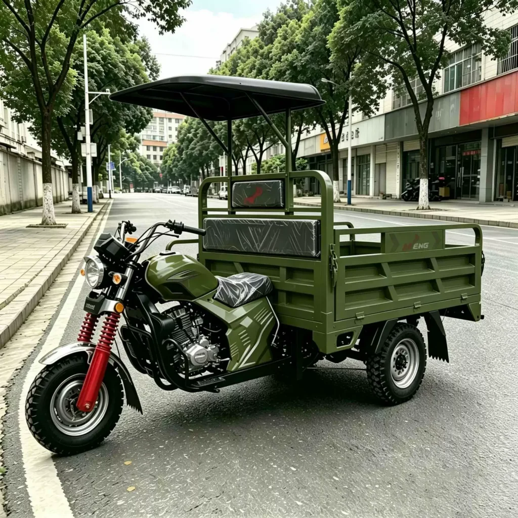 WeldSen Gasoline Agricultural Cargo Tricycle for Africa