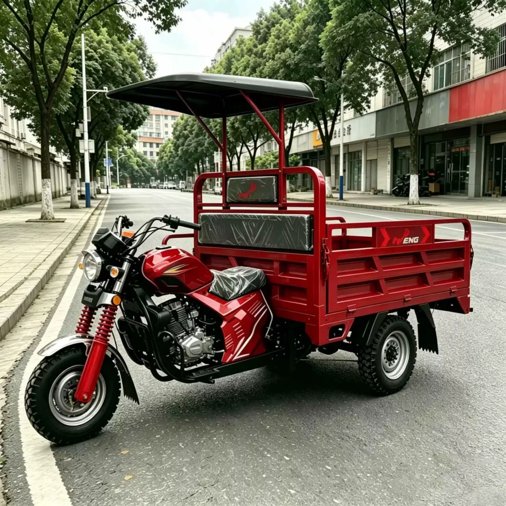 WeldSen Gasoline Agricultural Cargo Tricycle for Africa
