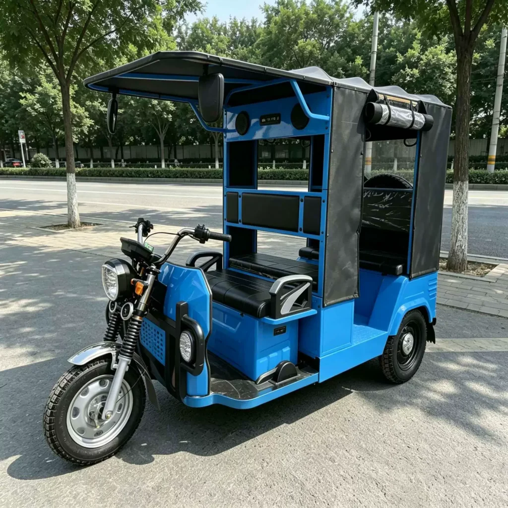 WeldSen Gasoline With Canopy Dual-Row Seats Passenger Tuk-Tuk