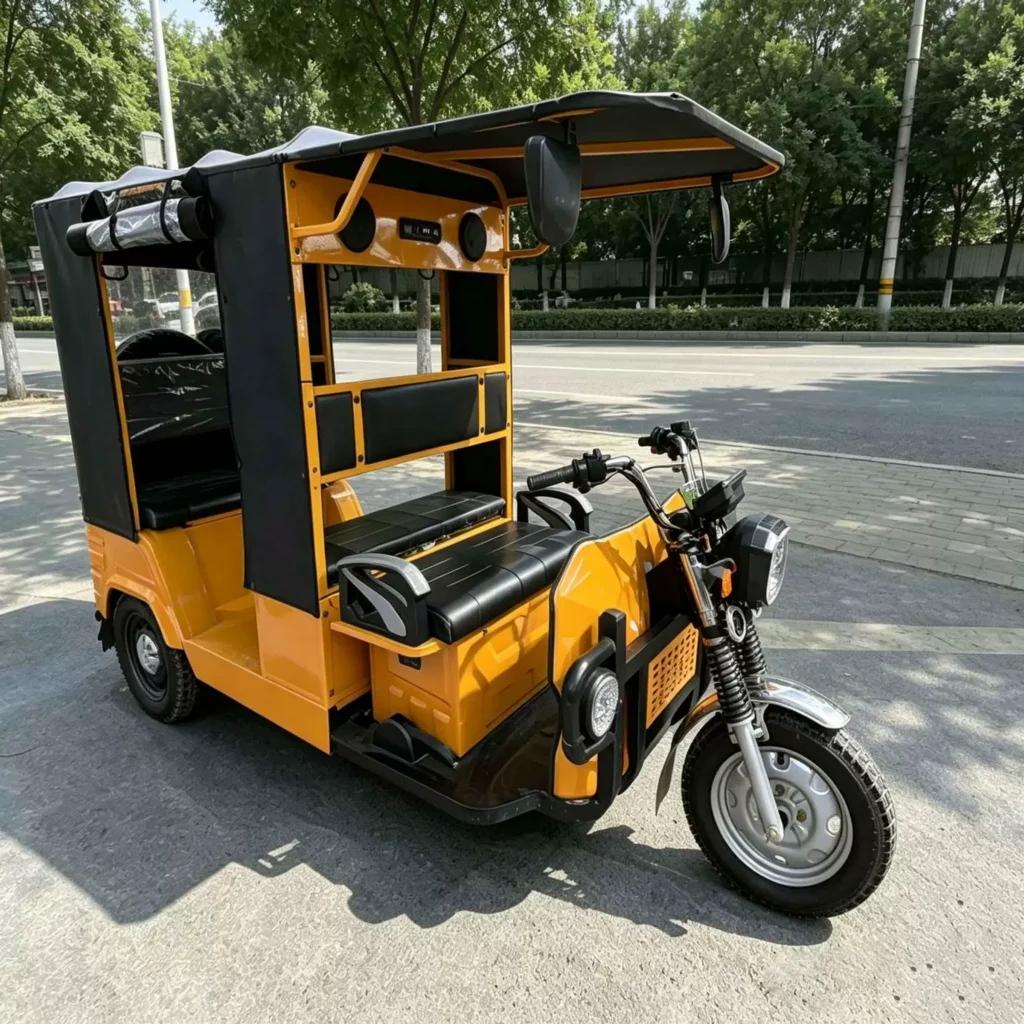 WeldSen Gasoline Dual-Row Seats Passenger Tuk-Tuk
