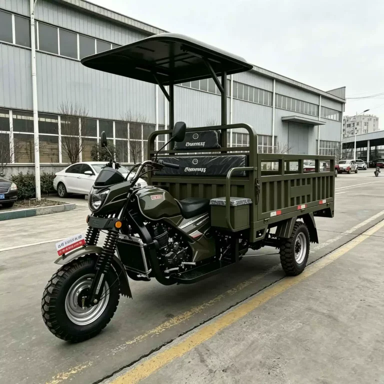WeldSen Gasoline Reinforced Body Cargo Tricycle