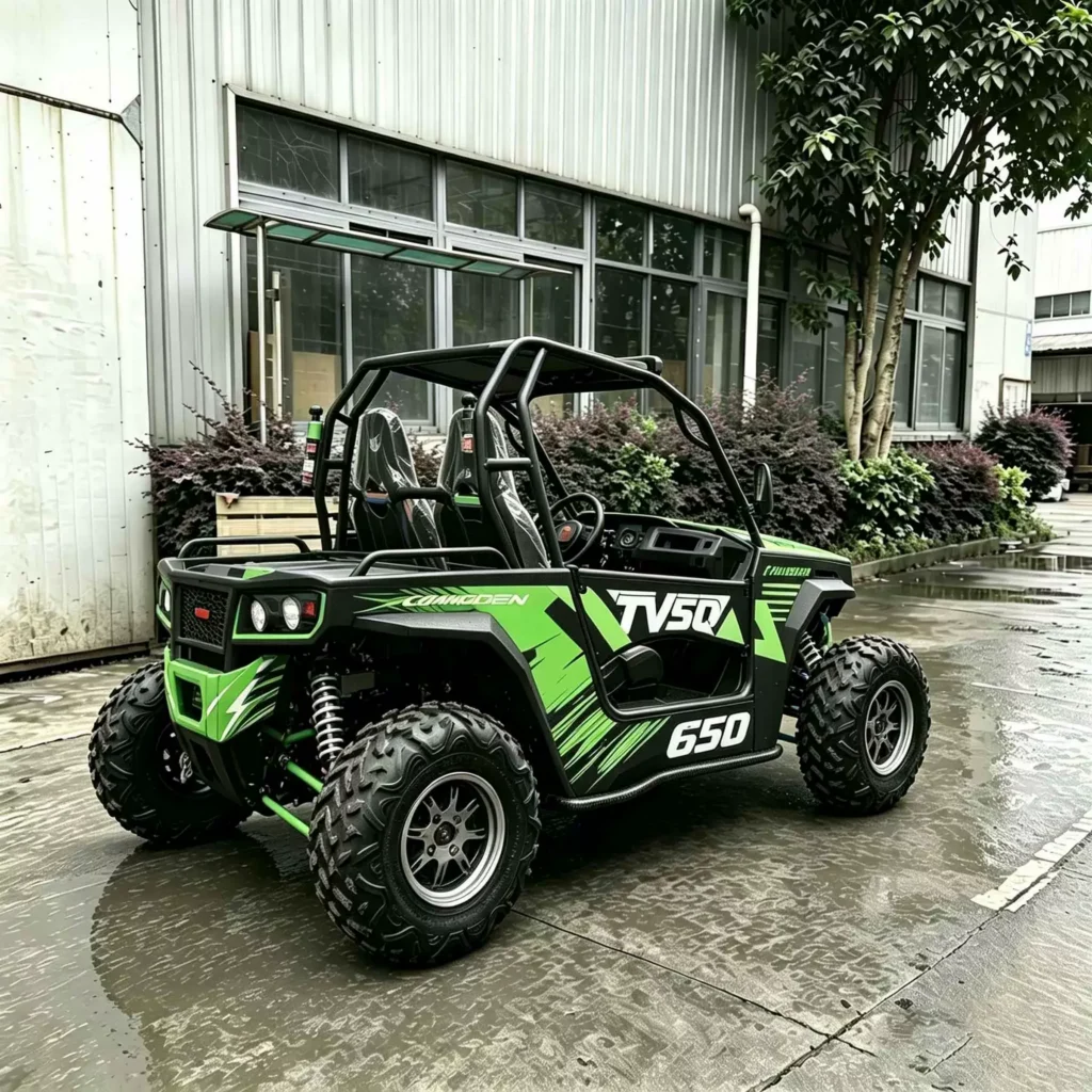 WeldSen Gasoline Hydraulic Dump Reinforced Body Off-Road ATV for Africa
