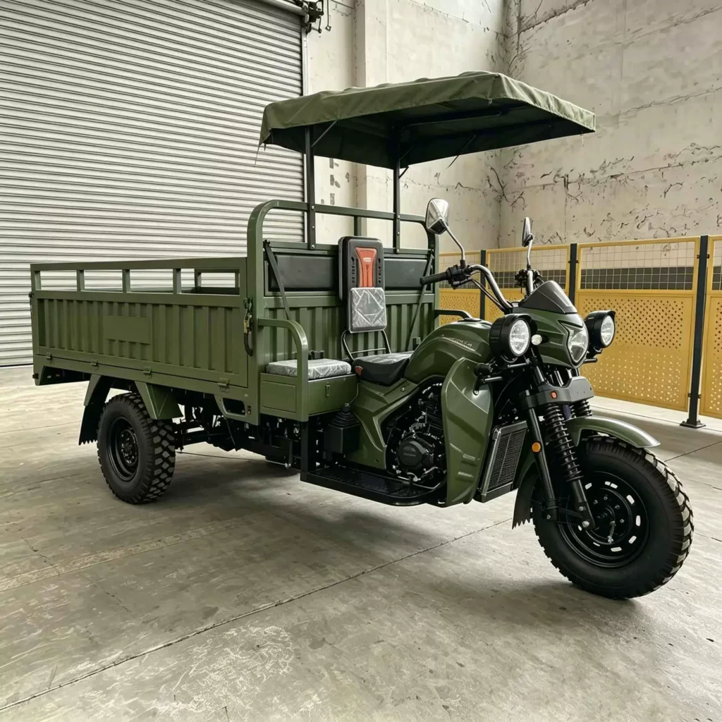 WeldSen Gasoline Reinforced Body High-Power Three-Wheeled Motorcycle