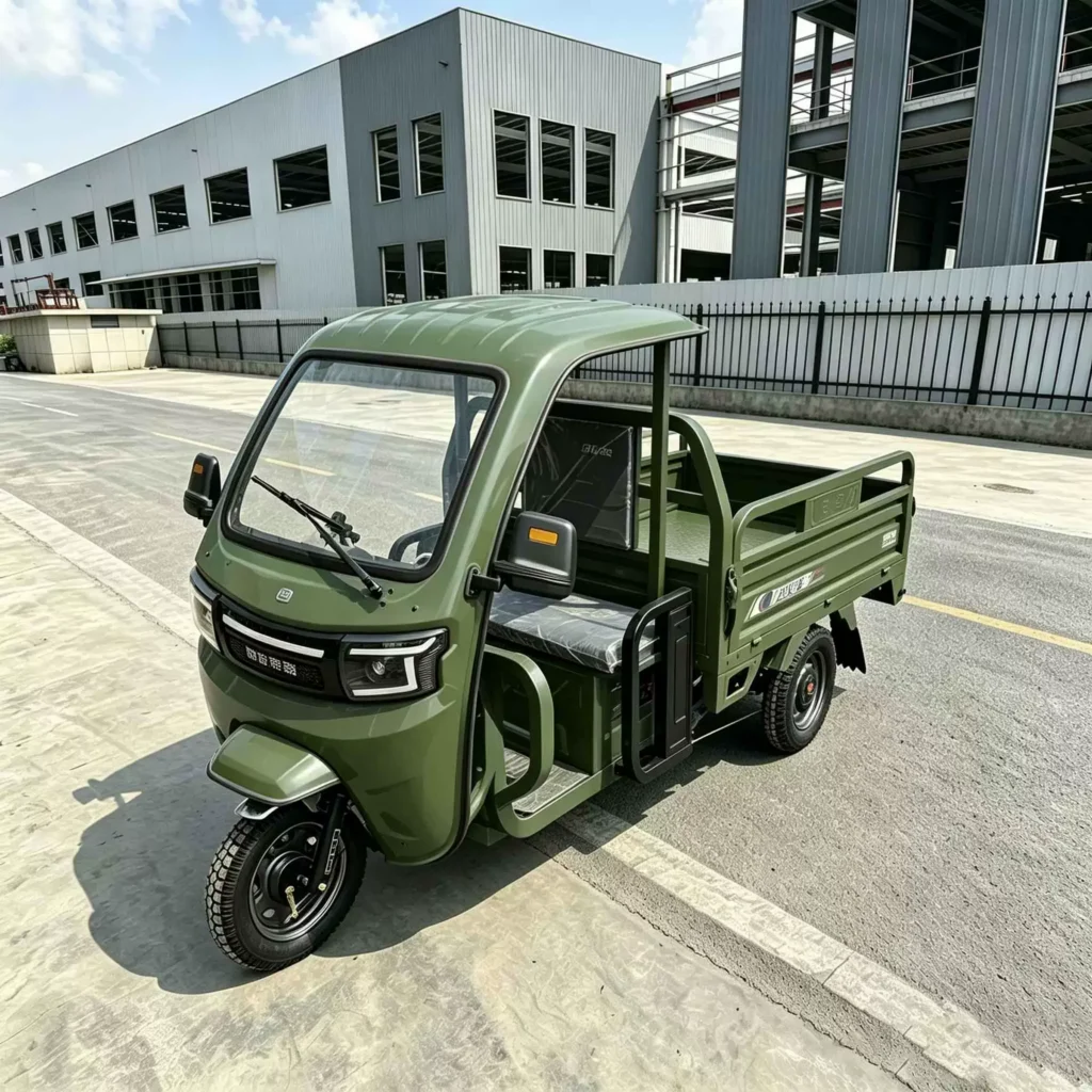 WeldSen Gasoline With Canopy High-Power Cargo Tricycle for Africa