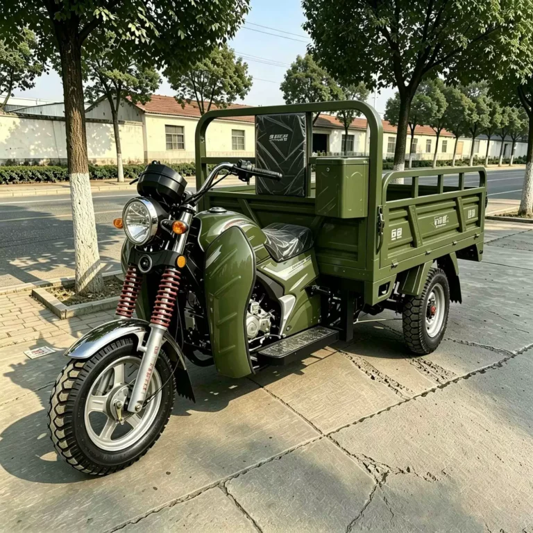WeldSen Gasoline Self-Dumping Off-Road Agricultural Cargo Tricycle
