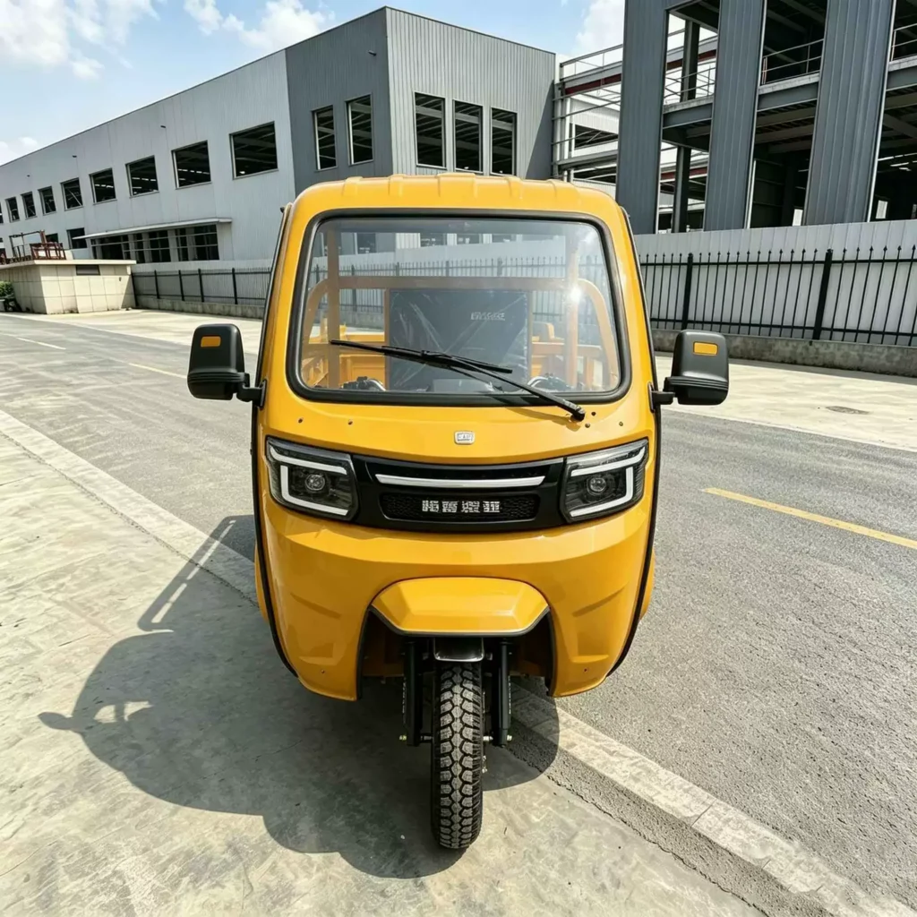 WeldSen Gasoline With Canopy High-Power Cargo Tricycle for Africa