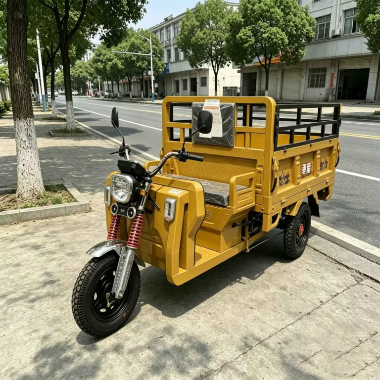 WeldSen Gasoline Heavy-Duty Passenger Tricycle for Africa