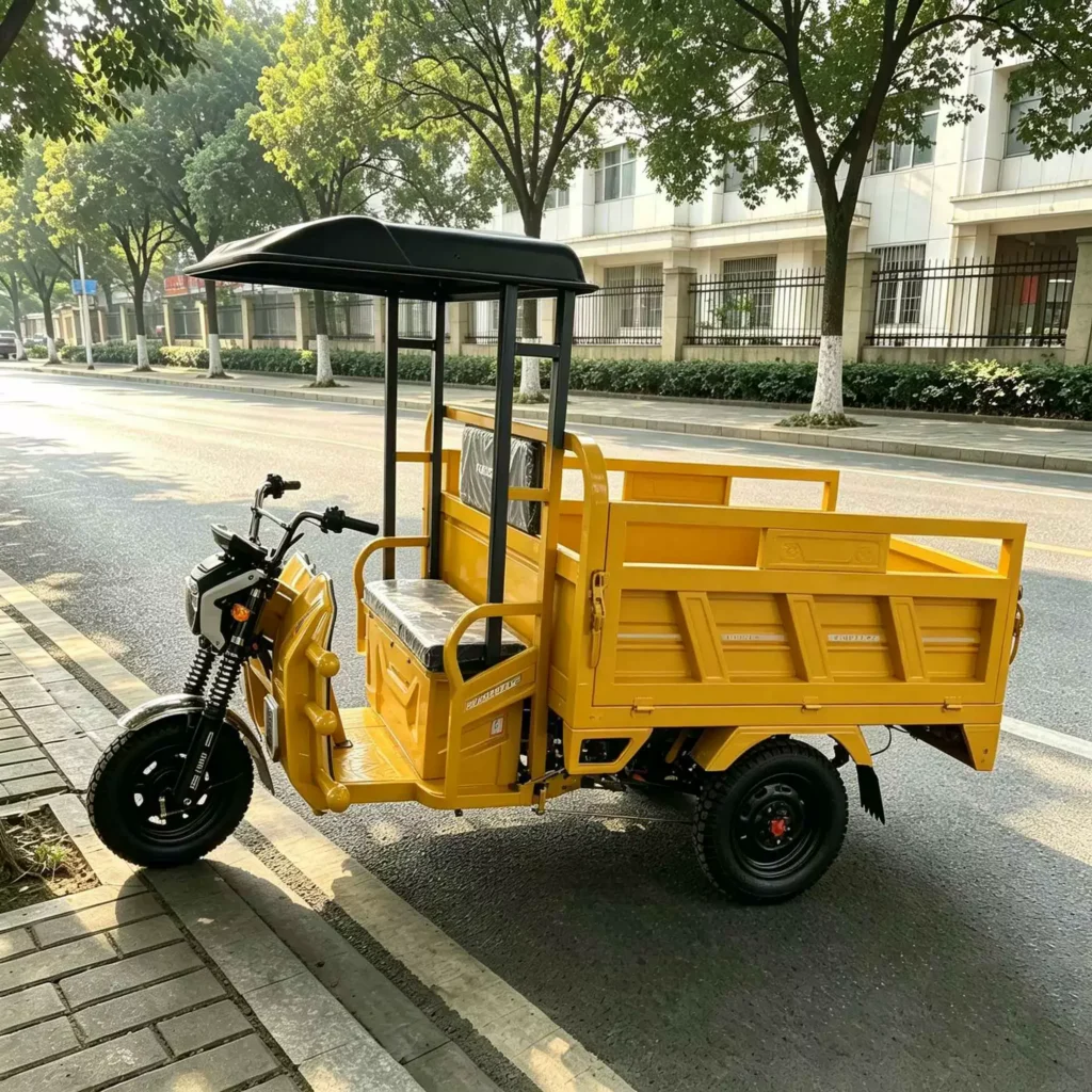 WeldSen Gasoline Heavy-Duty Three-Wheeled Motorcycle for Africa