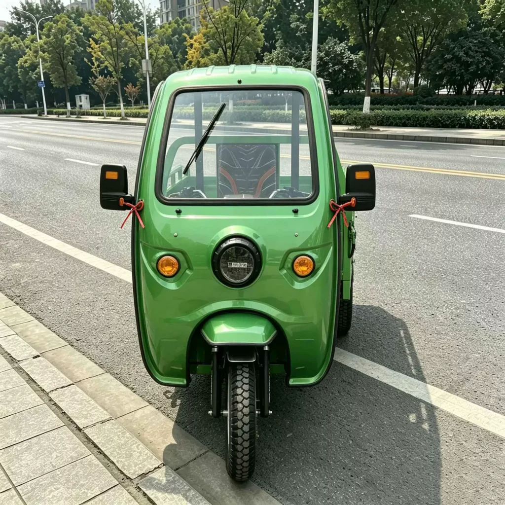 WeldSen Gasoline Enclosed Cabin Three-Wheeled Motorcycle for Africa