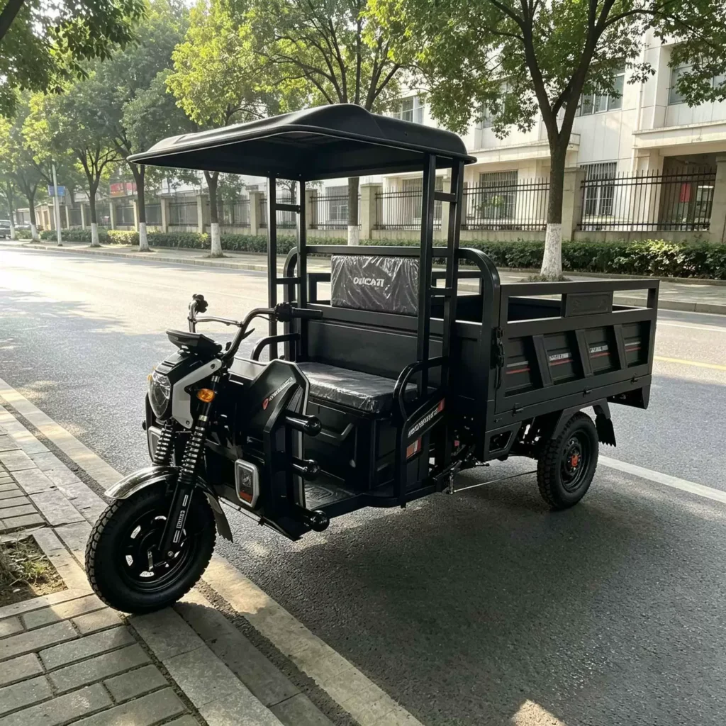 WeldSen Gasoline Self-Dumping Cargo Tricycle for Africa