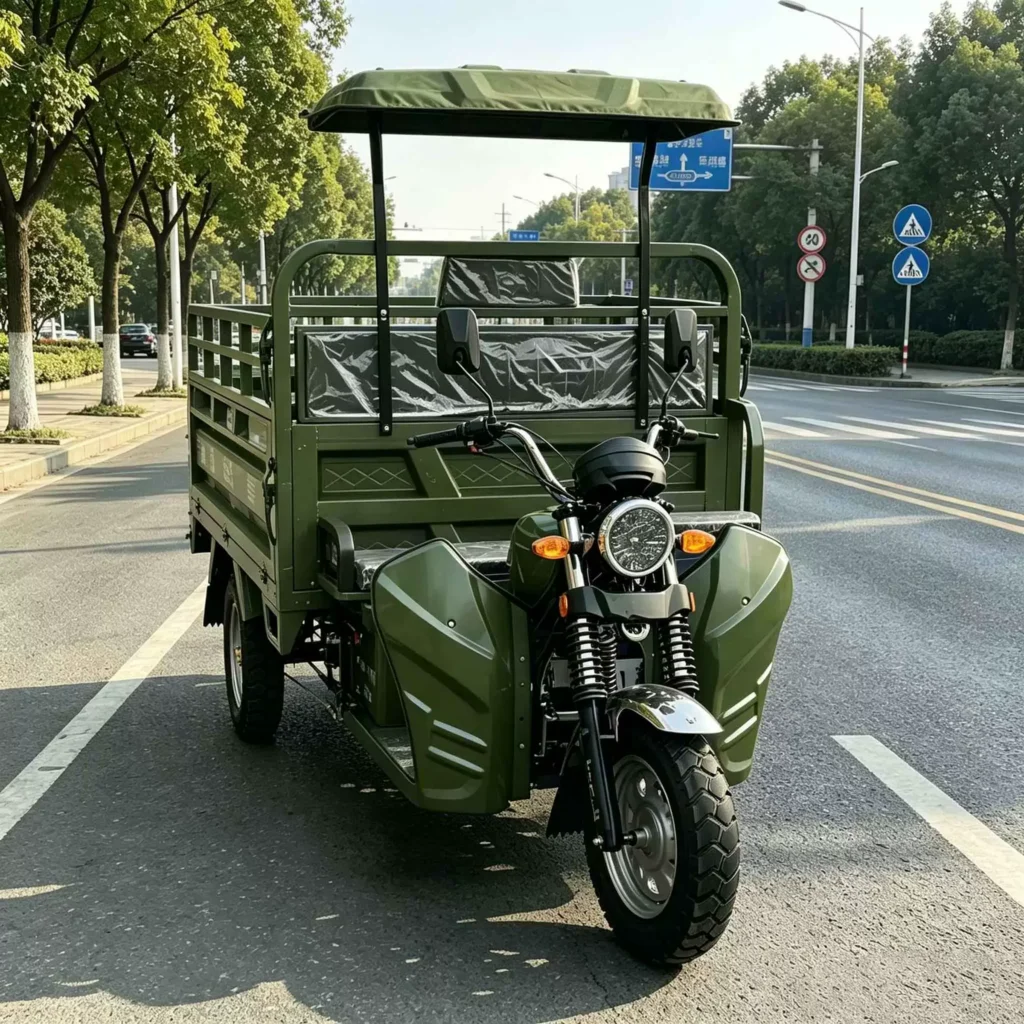 WeldSen Gasoline With Canopy Passenger Tricycle for Southeast Asia