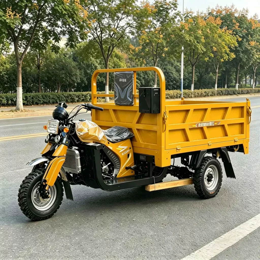WeldSen Gasoline Water-Cooled Agricultural Cargo Tricycle