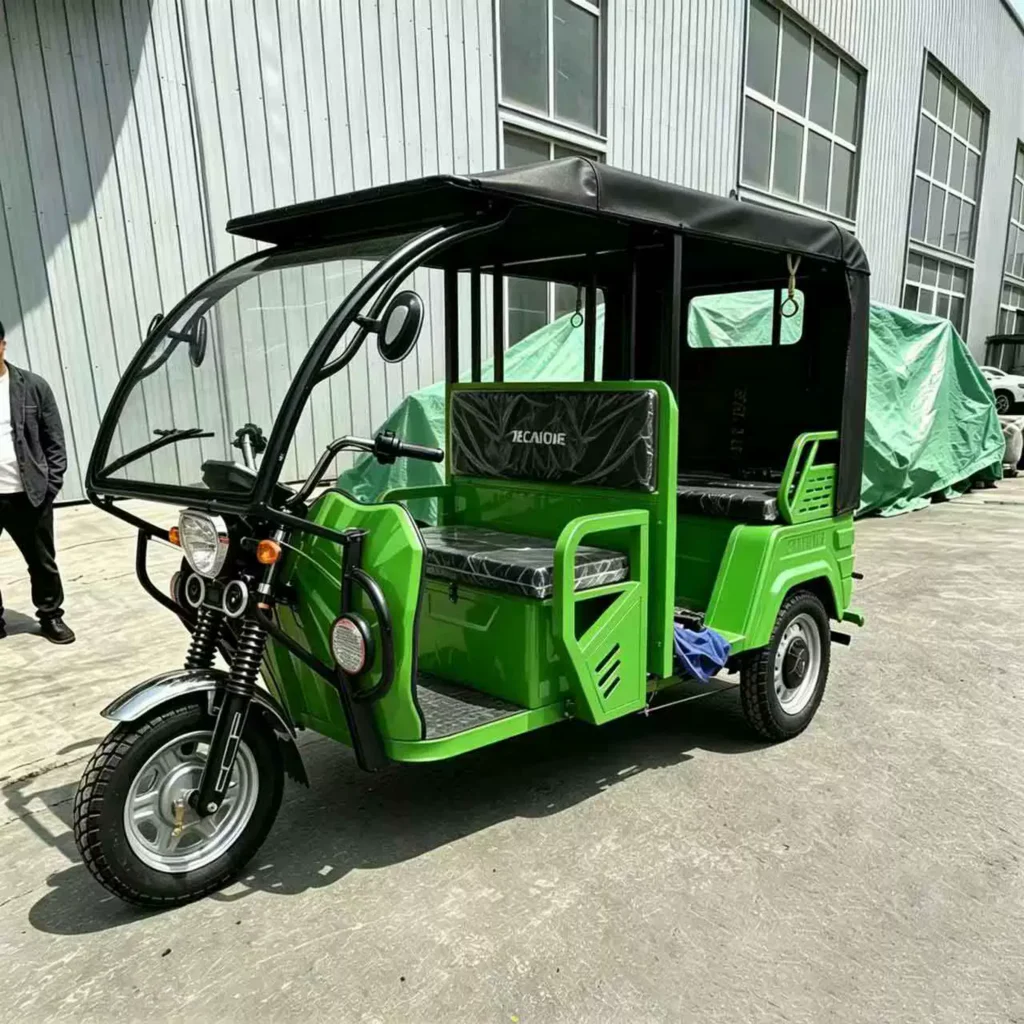 WeldSen Gasoline With Canopy High-Power Passenger Tricycle for Africa