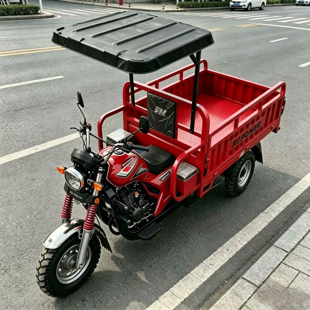 WeldSen Gasoline Heavy-Duty Off-Road Agricultural Cargo Tricycle