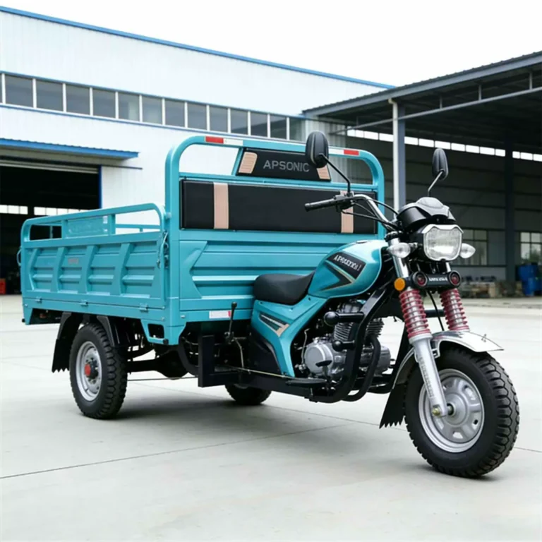 WeldSen Gasoline Self-Dumping Cargo Tricycle