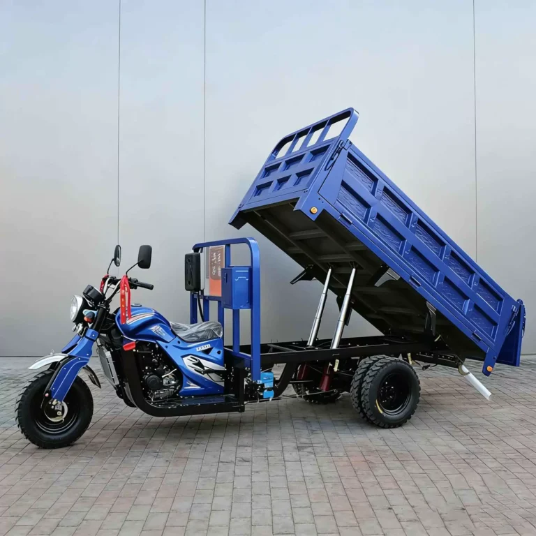WeldSen Gasoline Heavy-Duty Five-Wheel Cargo Tricycle for Africa
