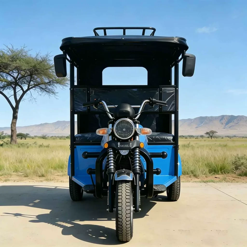 WeldSen Gasoline With Canopy Passenger Tuk-Tuk for Africa