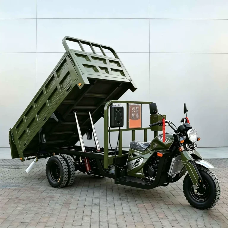 WeldSen Gasoline Heavy-Duty Five-Wheel Cargo Tricycle for Africa