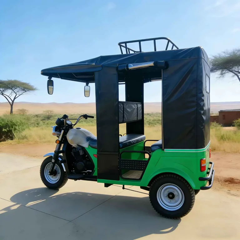 WeldSen Gasoline 4-Passenger With Canopy Dual-Row Seats Passenger Tuk-Tuk