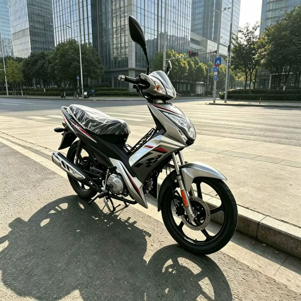 WeldSen Gasoline Fuel-Efficient Two-Wheel Motorcycle for Africa