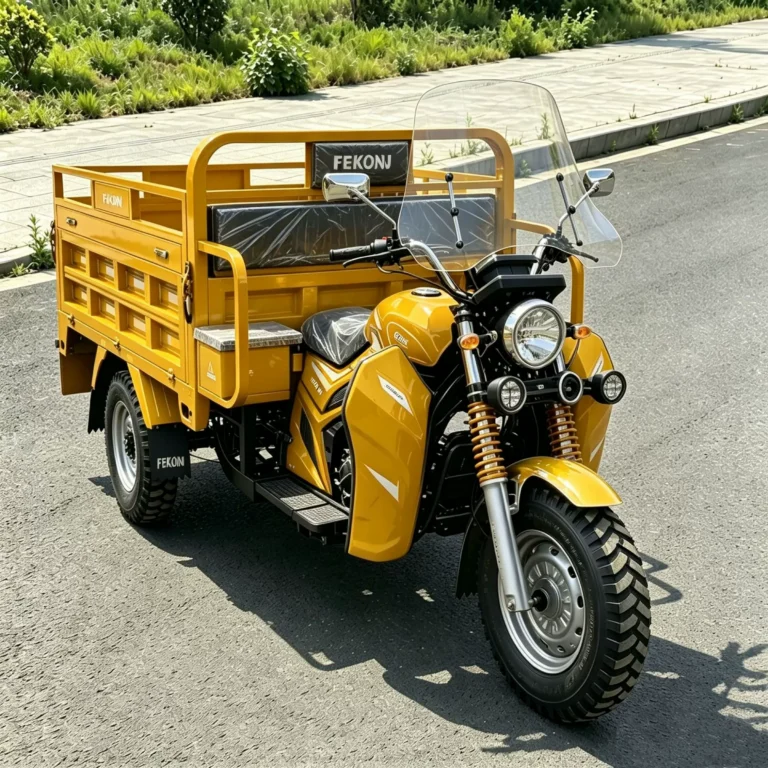 WeldSen Gasoline Heavy-Duty High-Power Cargo Tricycle for Africa