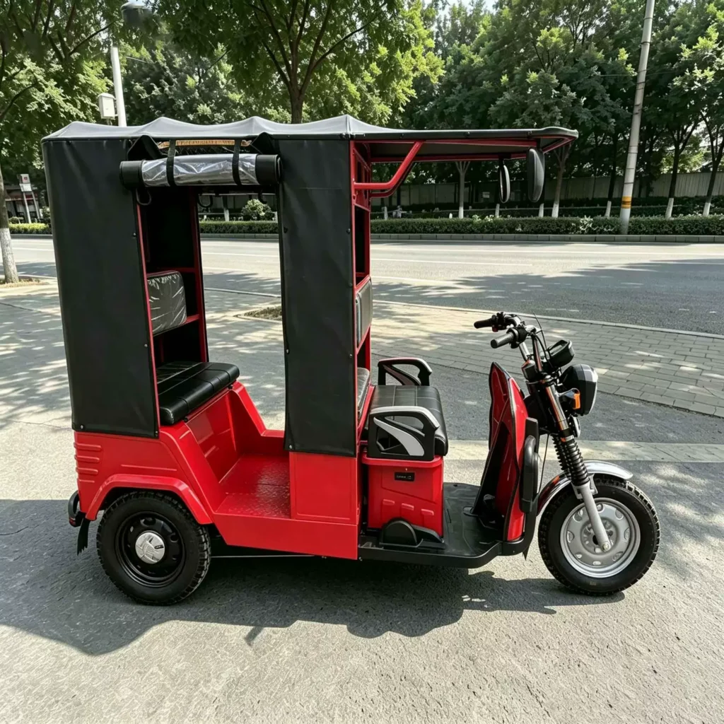 WeldSen Gasoline With Canopy Dual-Row Seats Passenger Tuk-Tuk