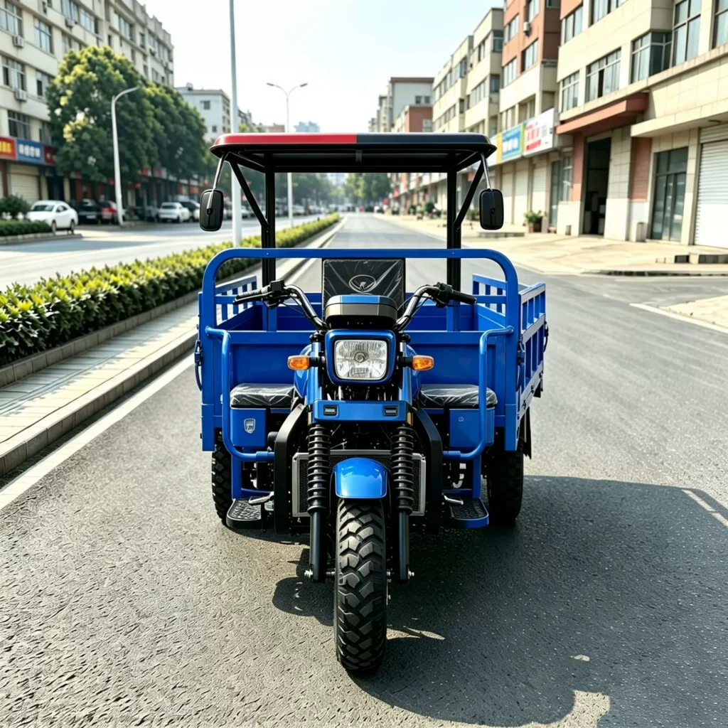 WeldSen Gasoline With Canopy Cargo Tricycle for Southeast Asia