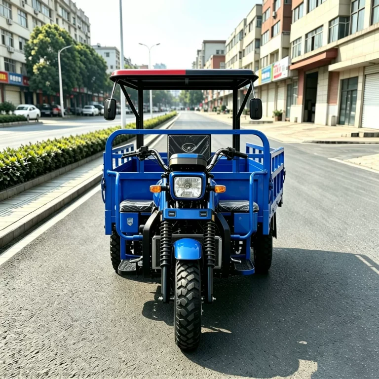 WeldSen Gasoline With Canopy Cargo Tricycle for Southeast Asia